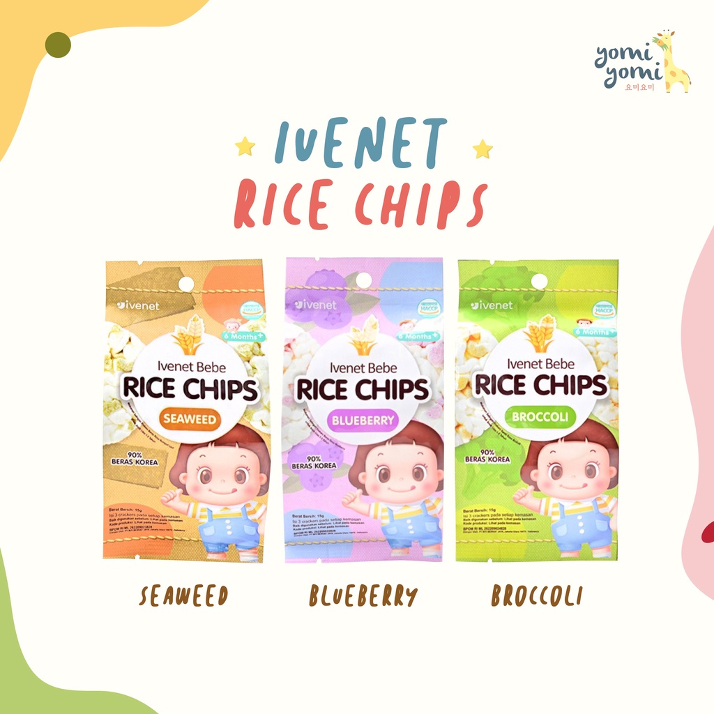 Ivenet Rice Chips/Rice chips for kids/kids snack/baby snack