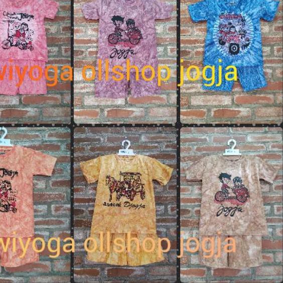 Bagus Setelan anak / kaos anak/ kaos batik anak/ kaos jogja ,.