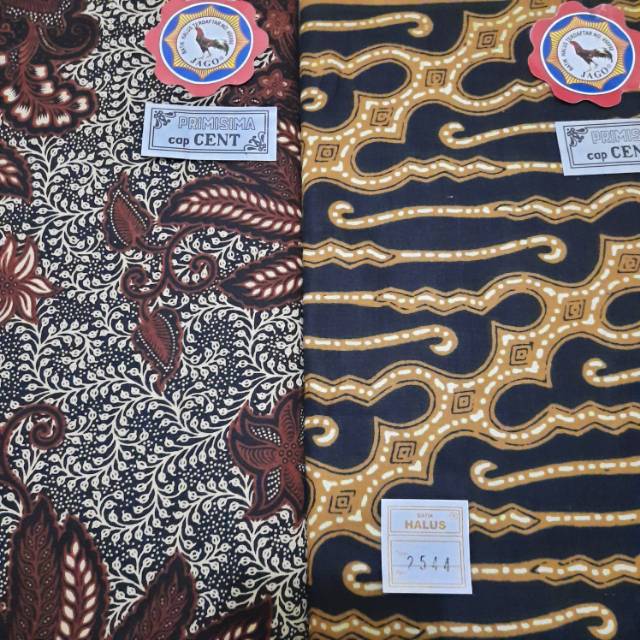 Kain panjang batik cap cent