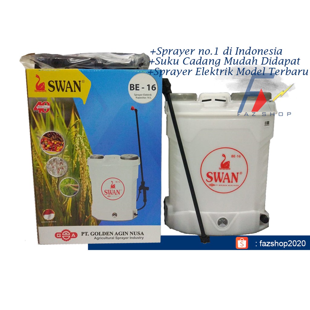 Sprayer Elektrik / Alat Semprot Hama Swan Be 16