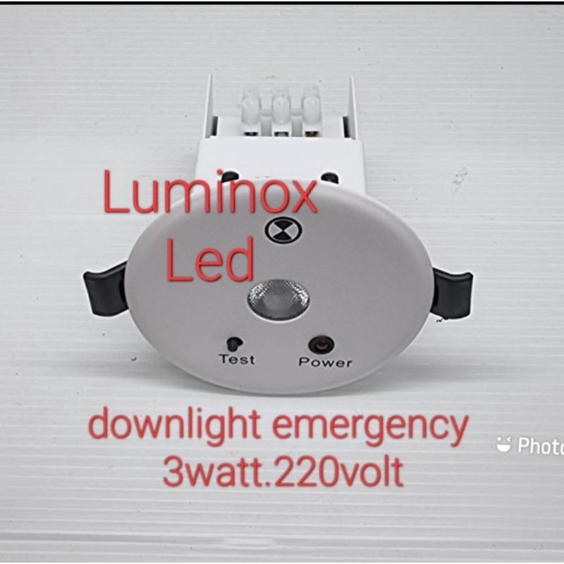 downlight emergency led 3w 3watt / darurat ceiling lamp ufo led 3 watt 3w imbow 220volt