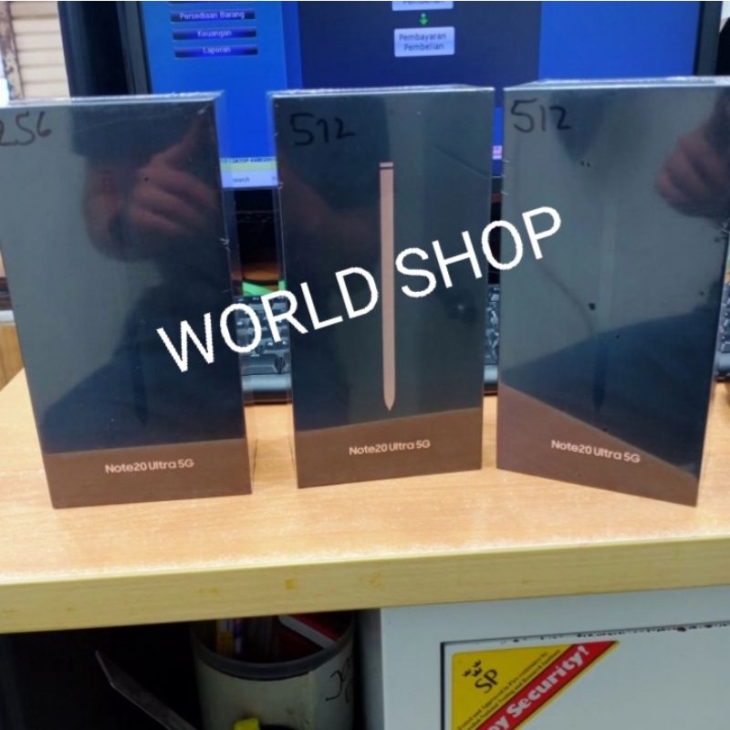 Samsung Galaxy Note 20 Ultra 5G 12/512GB Garansi resmi SEIN