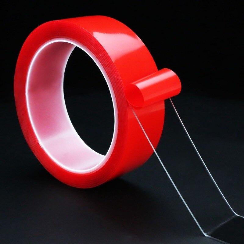 GS8a Doubletape selotip double sided tape transparent acrylic hl87895  xy red Lakban adhesive TAFFF