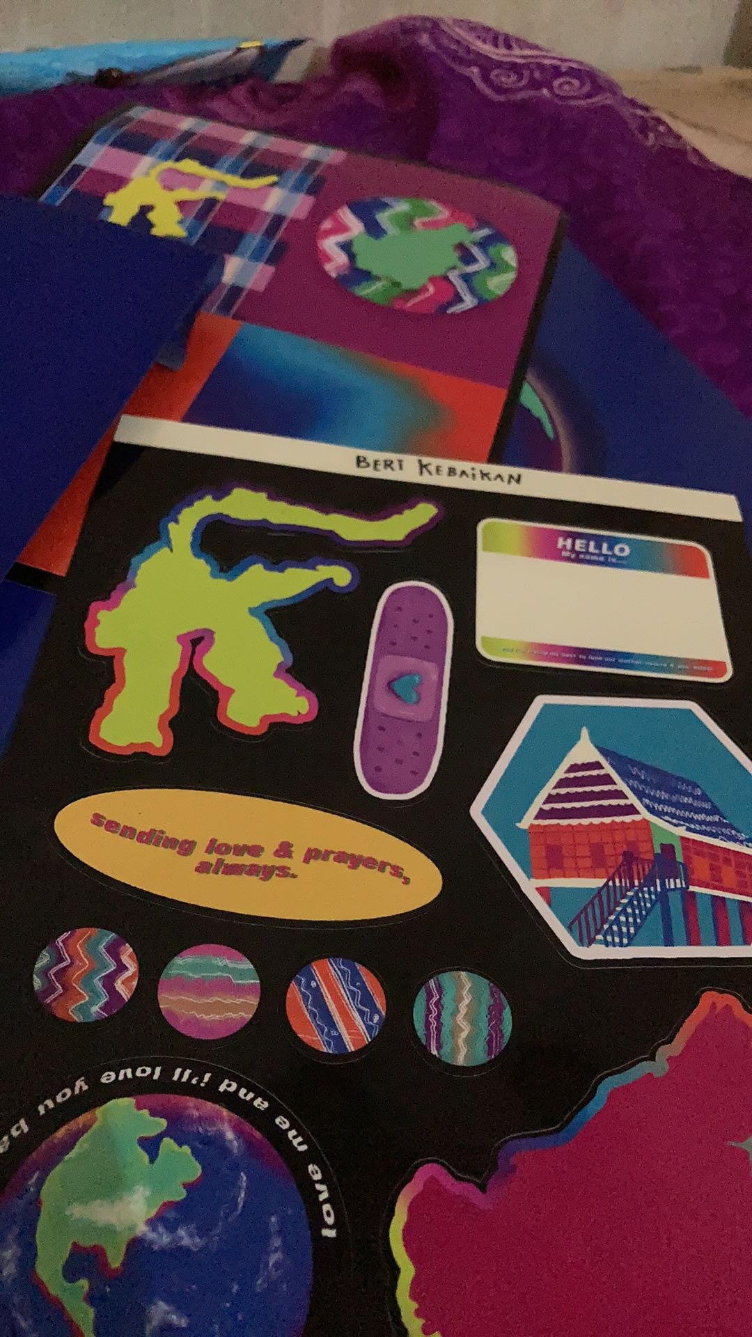 Sticker(+poster) For Donation Kalsel & Sulbar