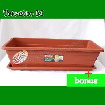 Pot Bunga Panjang Lion Star