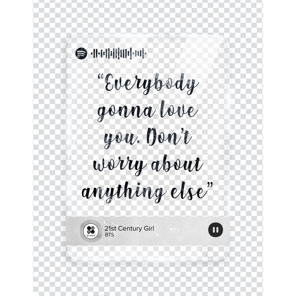 Custom Song Lyrics Quote Ucapan Ulang Tahun Wedding Acrylic