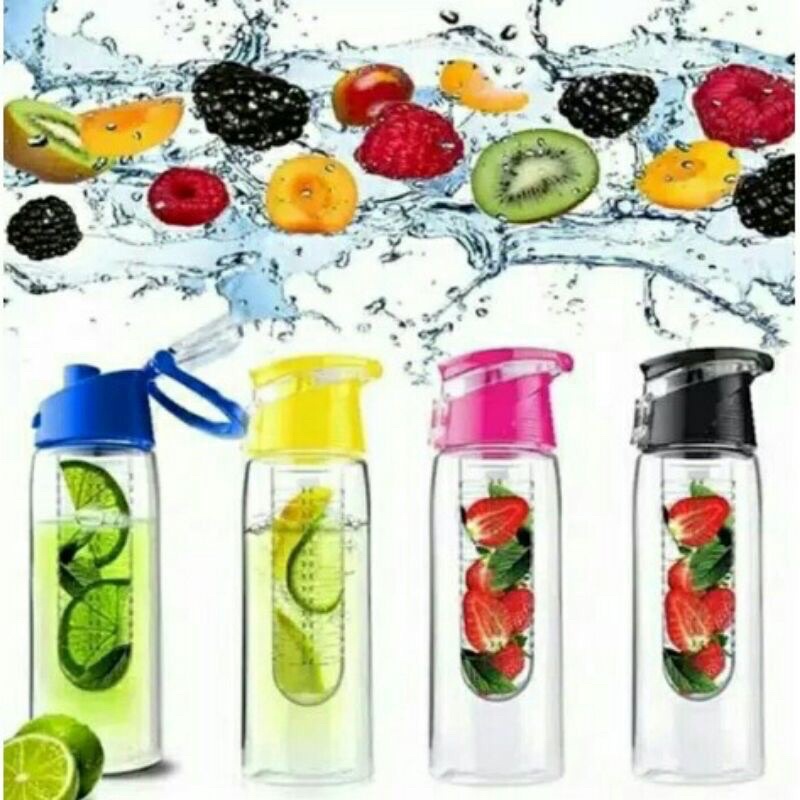 botol minum infused water 1 liter 2ND tritan