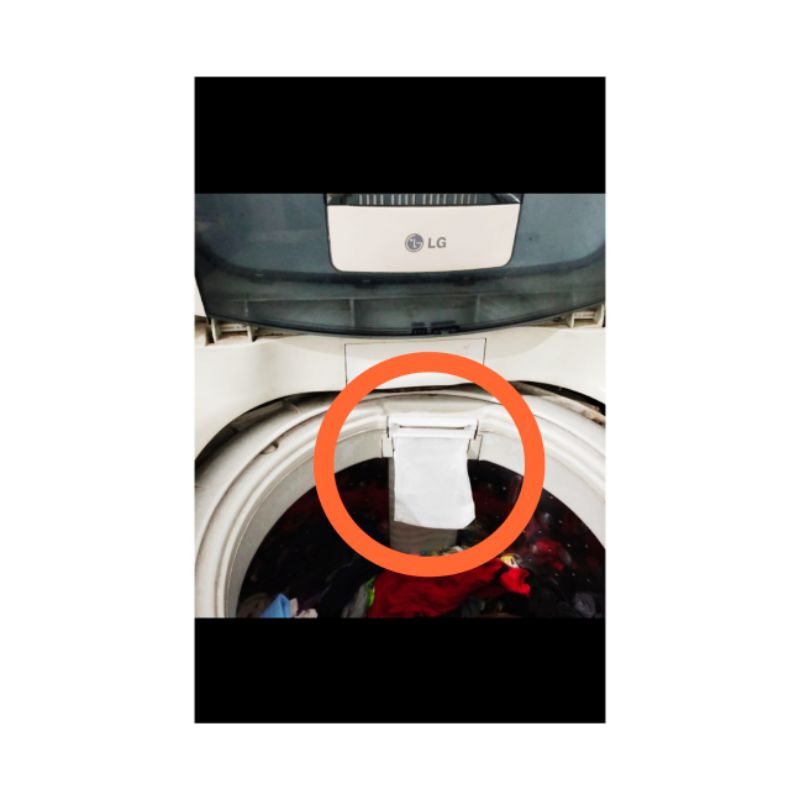 Saringan mesin cuci LG 1 Tabung Otomatis 10cm x 6cm