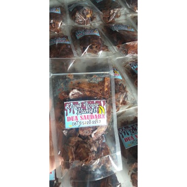 

keripik pisang coklat lumer