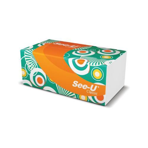 Tissue SEE-U Facial Classic 250 Sheet TERMURAH / Tissu Muka See U Soft Pack 250 Lembar / Tisu Wajah 250s Seeu 250's 2 Ply Promo Murah-2