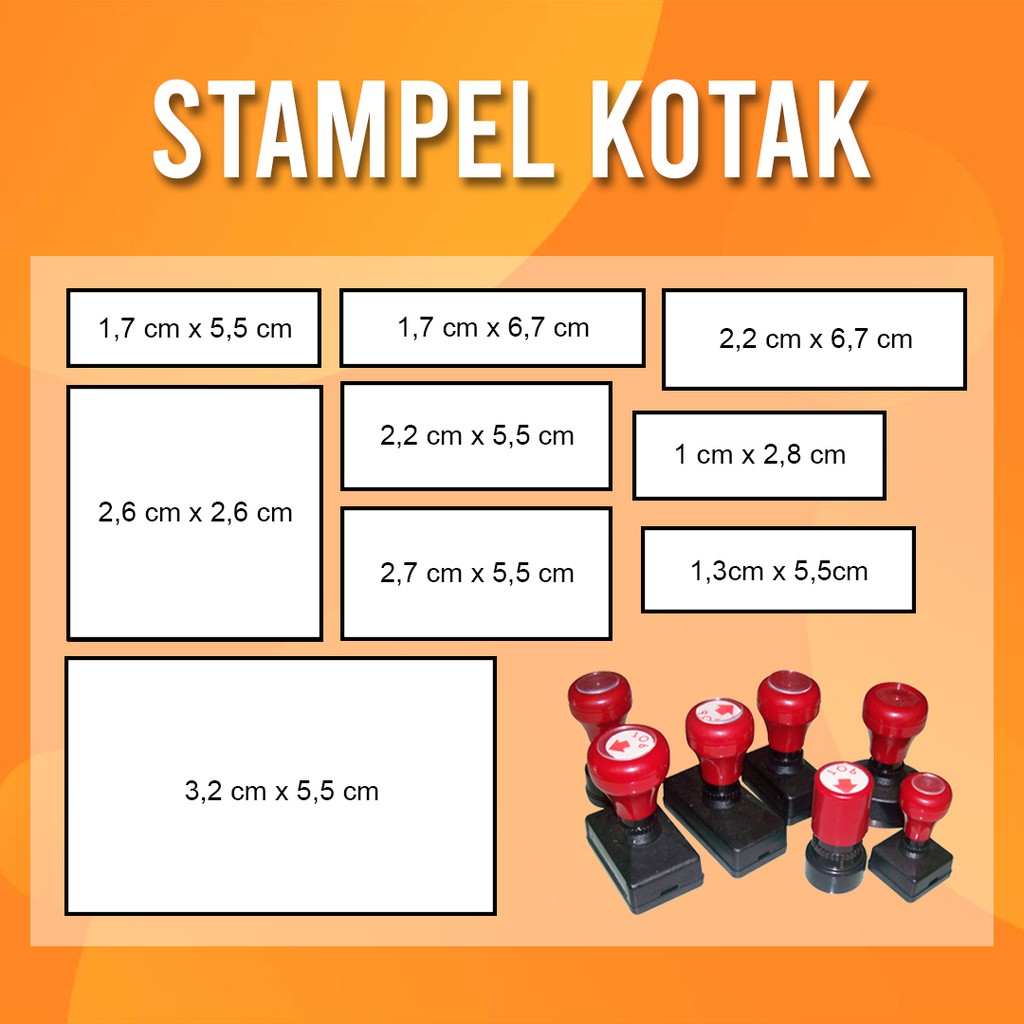 

Stempel Premium Bentuk Kotak (Warna Berkualitas)