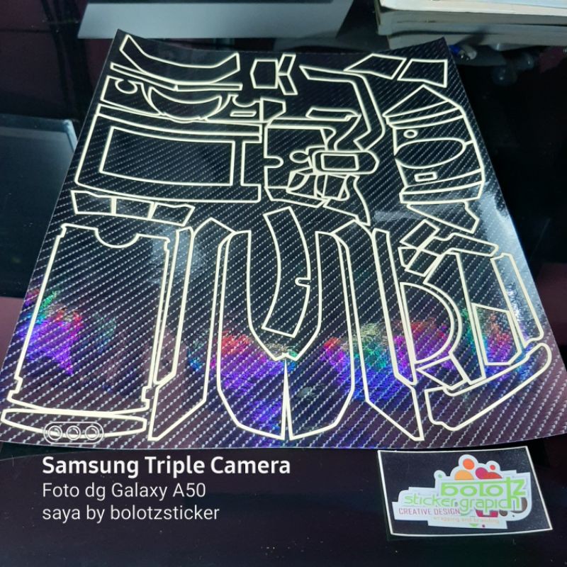 Decal Sanwa M12 / M12S karbon 6d