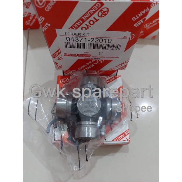Cross joint kopel Toyota Kijang 7k / Kapsul / Doyok Ori