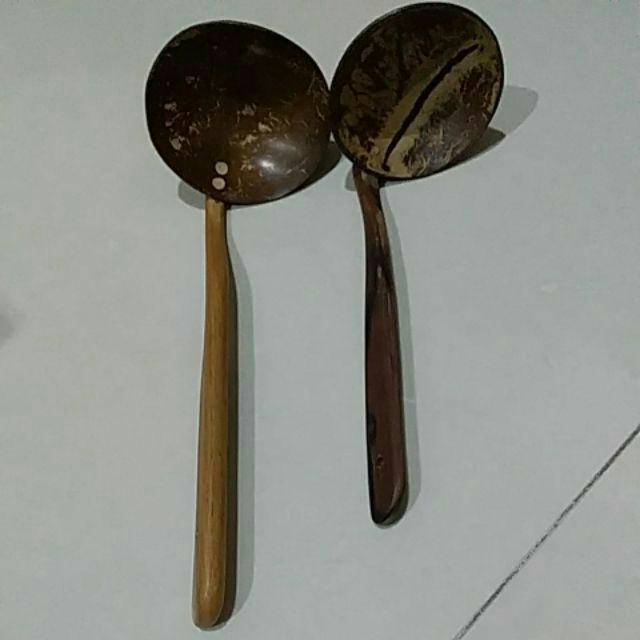 IRUS BATOK IRUS TEMPURUNG KELAPA SENDOK SAYUR BATOK KELAPA