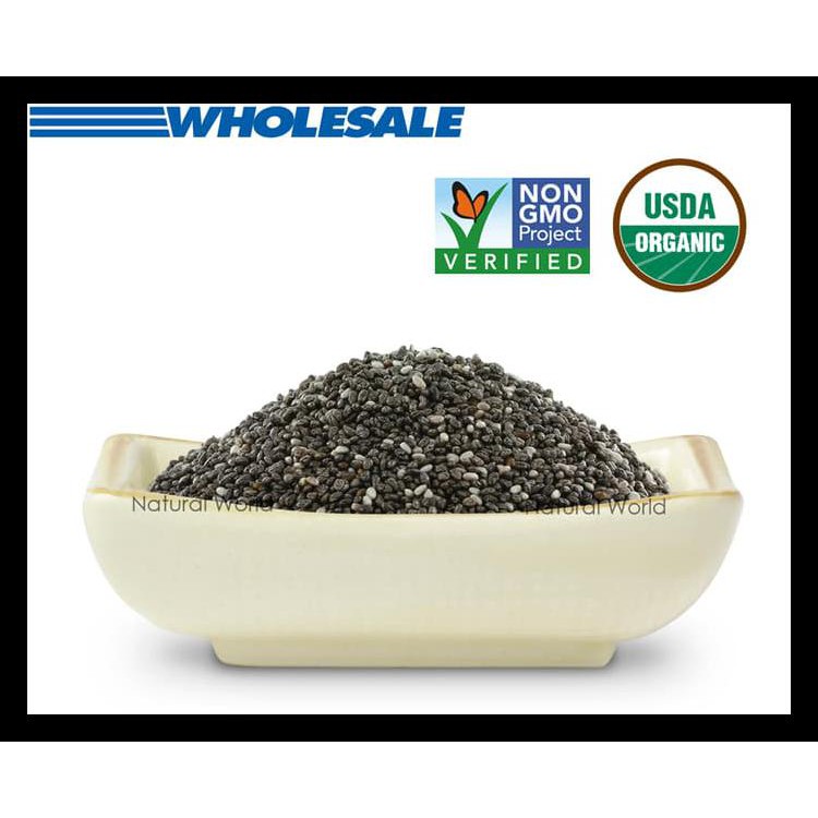 

Organic Black Chia Seeds ( Chia Seed Mexico Organik ) 1 Kg Teruji