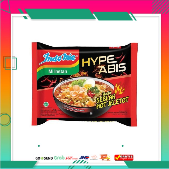 

Indomie Seblak Hot Jeletot 75 g