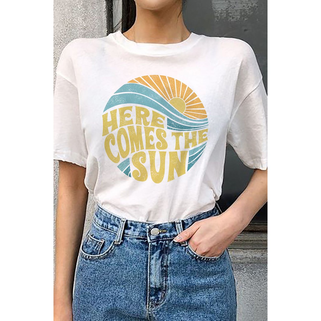 Here Comes The Sun T-shirt | Cirebon Cloth