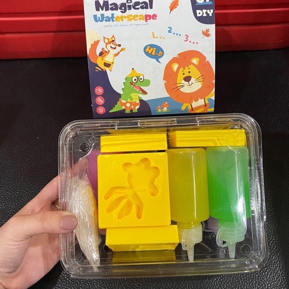 Magical Waterscape Maian Diy Anak Jelly Mainan Edukasi Anak Mainan Prakarya Anak Sensori Play Mainan Montessori Anak