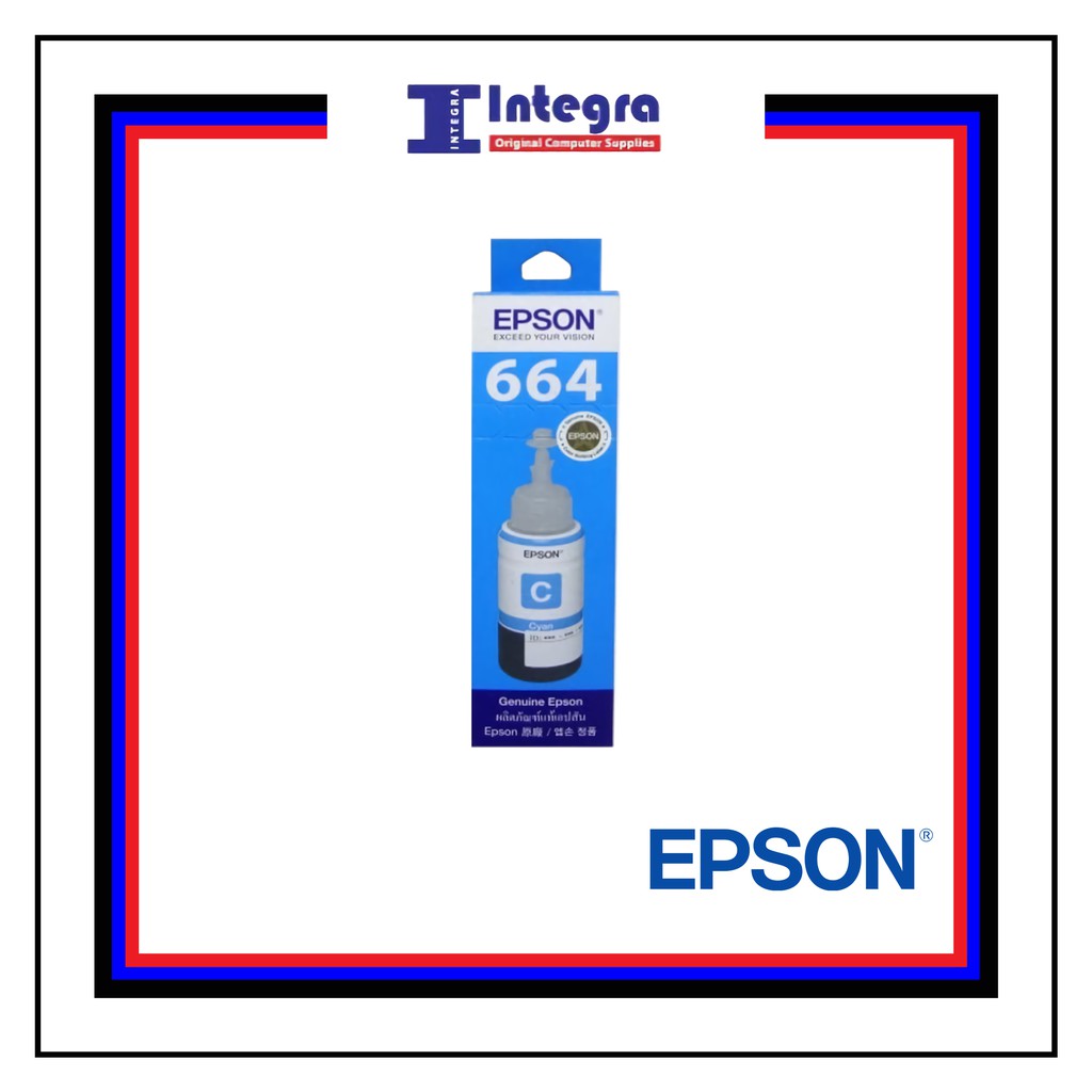 Tinta Epson 664 Cyan Original