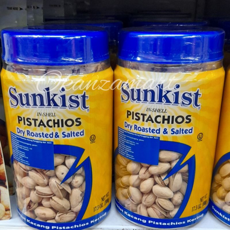 

Sunkist Dry Roasted & Salted Pistachios Toples 500gr