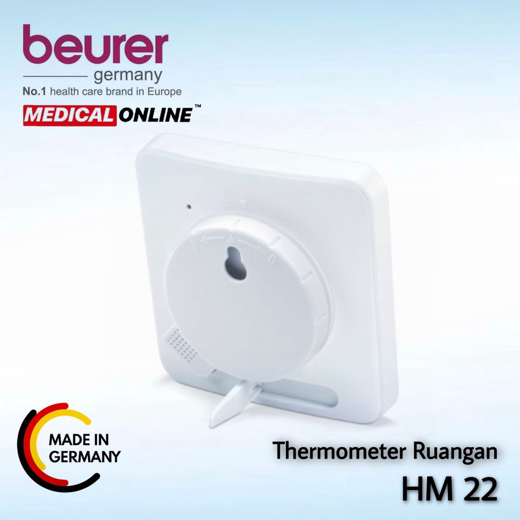 THERMOMETER RUANGAN HM-22 HM22 BEURER HYGROMETER MEDICALONLINE MEDICAL ONLINE