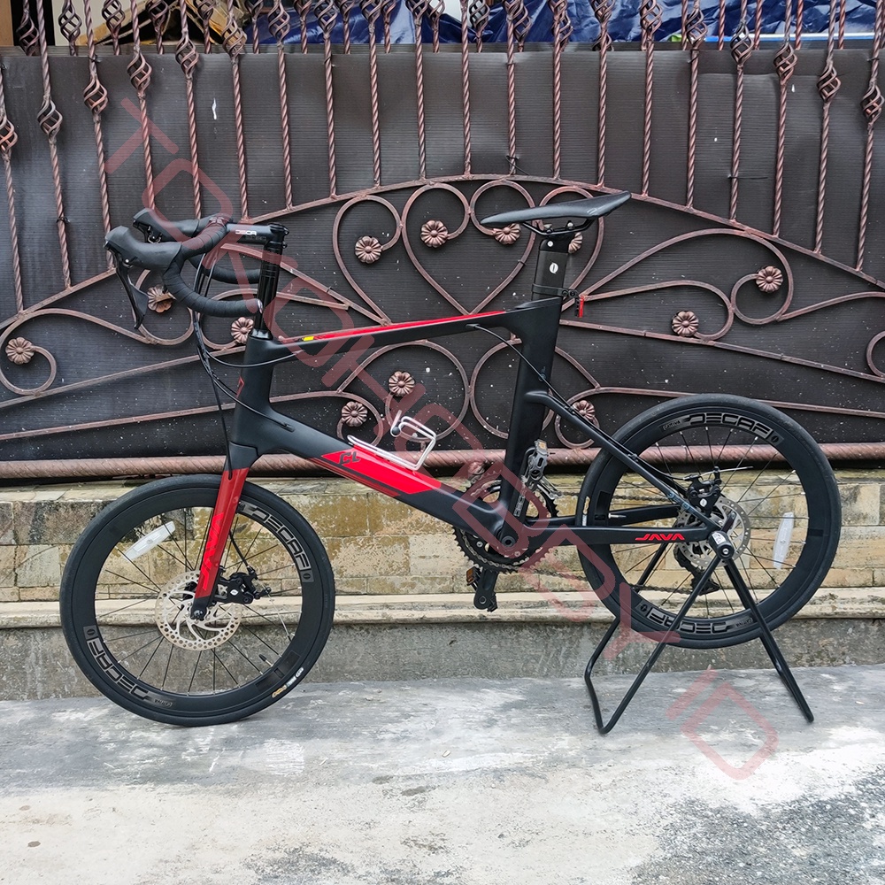 Sepeda Road Bike Minivelo Java CL Carbon 22 Speed Shimano 105 Dropbar RB 20 inch Ertro 451 Disc Brak