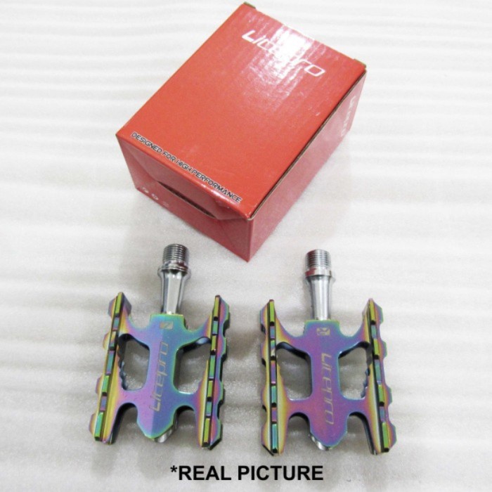 Pedal Litepro Original K3 Bearing Ultra light alloy Rainbow