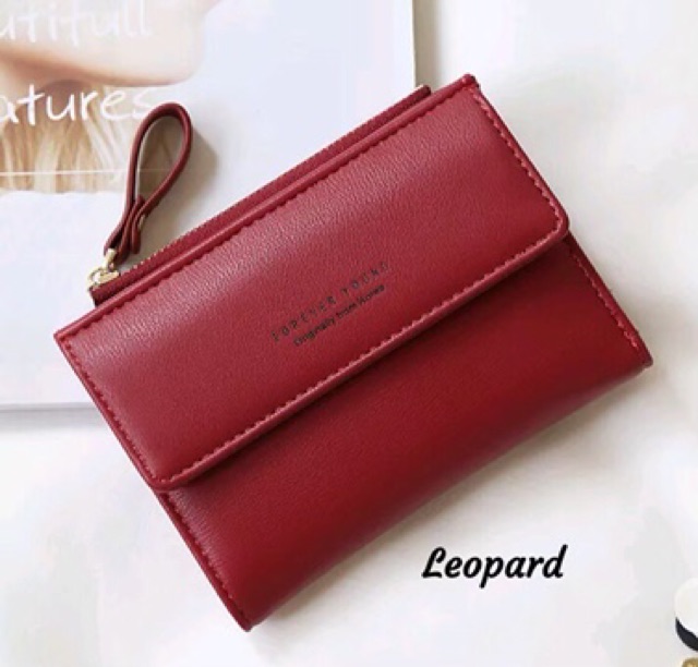 Dompet Mini Lipat FOREFER YOUNG-TUTUP ENVELOPE /dompet mini lipat polos /dompet mini simple