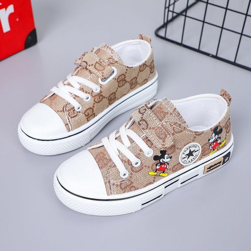 Sepatu Sneaker Anak Motif | Sepatu Anak | Casual Guci Mickey