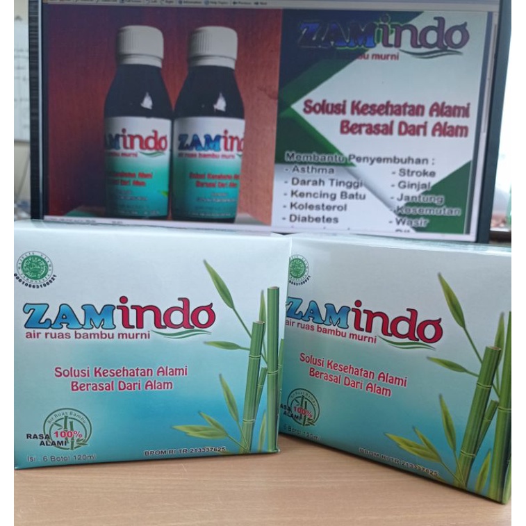 Zamindo (Air Ruas Bambu Murni)