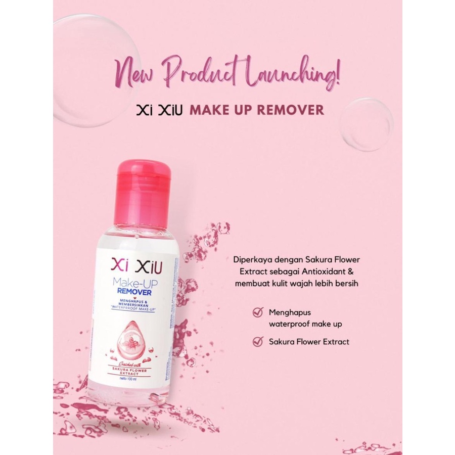 [PER PCS] XI XIU SKIN CARE SERIES ECERAN (FACIAL WASH, FACIAL TONER, MAKE UP REMOVER , MICELLAR WATER)