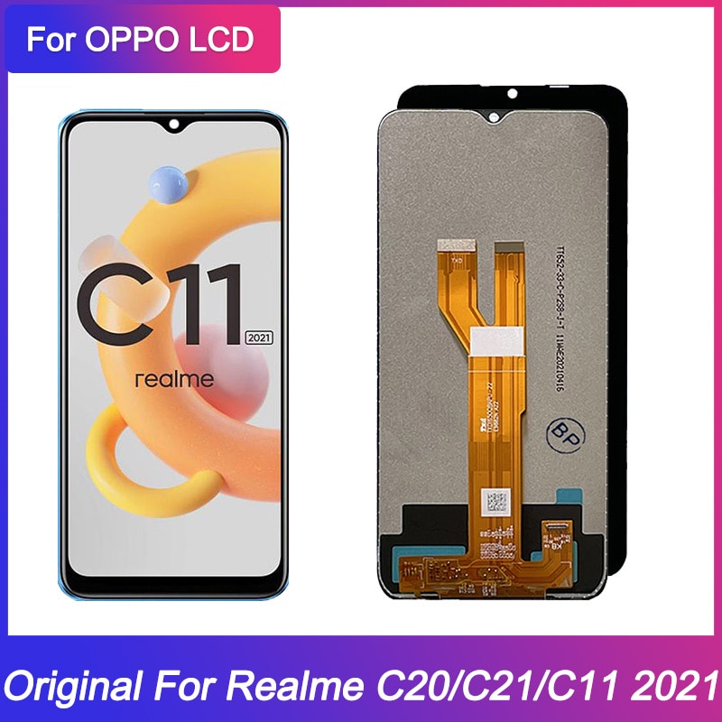 LCD TS Realme C20 C21 C11 2021 RMX3231 - Realme C21 Rmx3201 - Realme C20 Rmx3063