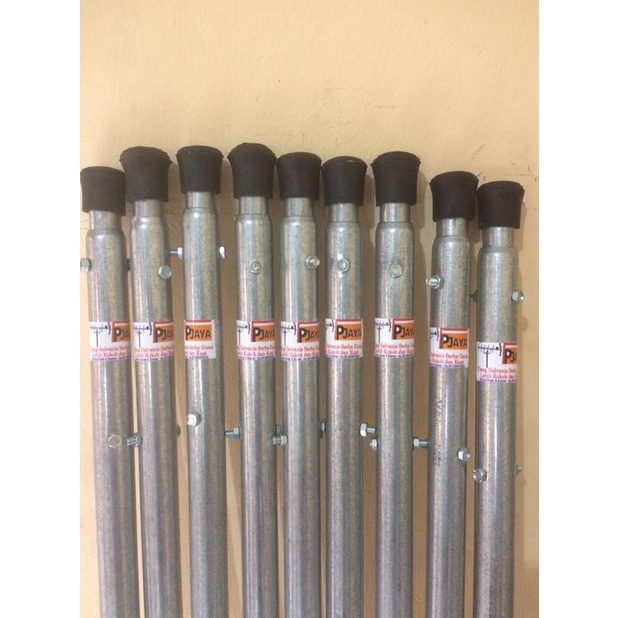 Tiang Antena Tv Tegak Lurus Galvanis 3 Meter