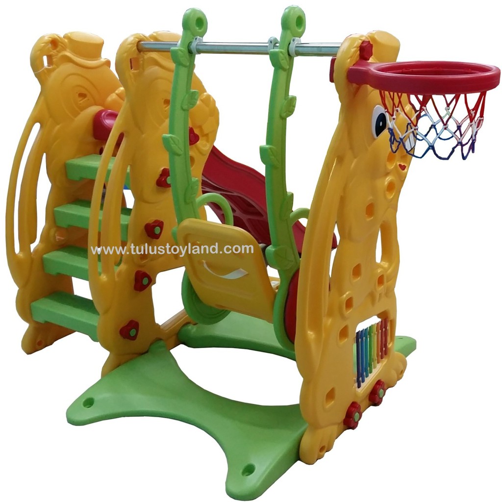 Perosotan Ayunan Labeille Bunny Slide Swing N Grow Activity Rabbit