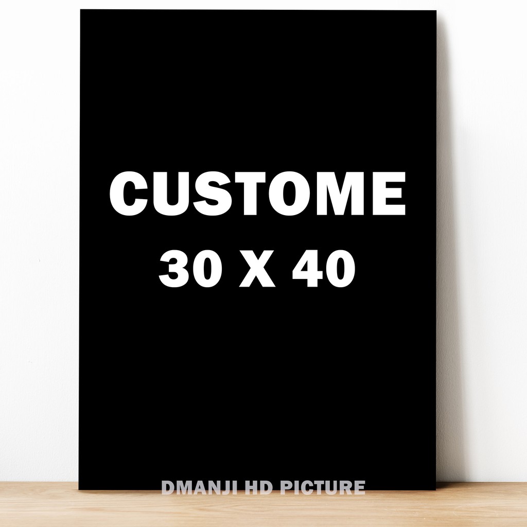 DMANJI HD - Hiasan dinding Photo custome ukuran besar 30X40 FOTO 12R / Cetak photo High Quality bing