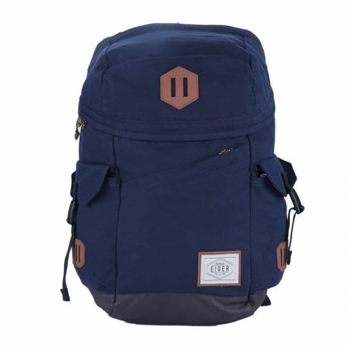 Tas Ransel EigerDiario Canvas 24L Daypack Tas Punggung Original