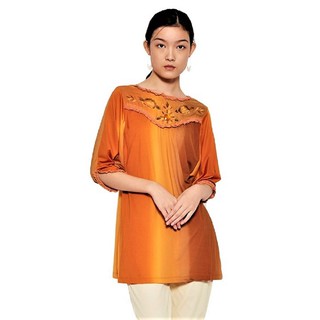 Tunik Kaos Spandek Sutera Gradasi Warna ALL Size BGT05 Tunik Kaos Spandek Sutera Gradasi Warna ALL Size BGT05