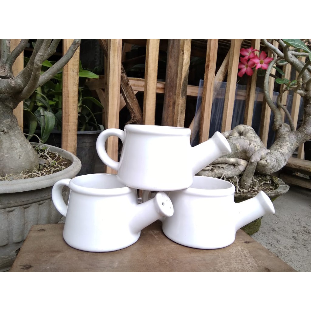 Pot kaktus bahan Kereramik Model Teko Lucu | Shopee Indonesia