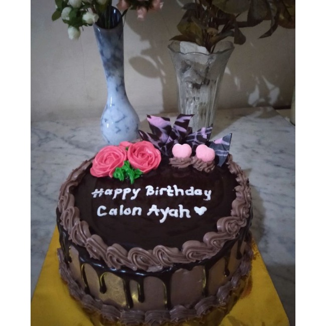 

Kue Tart Coklat Birthday cake coklat Kue ulang tahun coklat