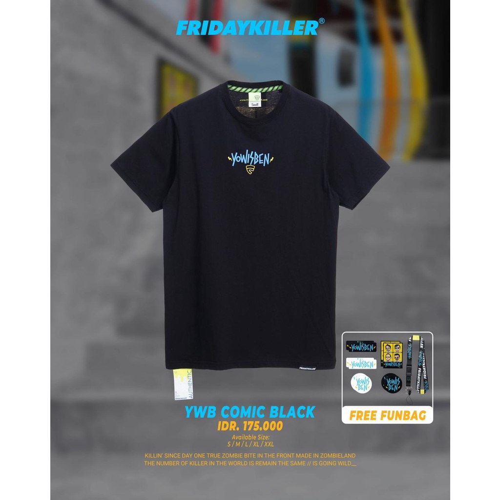 FRIDAYKILLER X YOWISBEN YWB COMIC BLACK