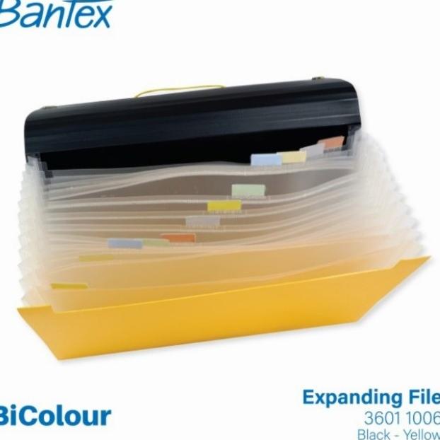 

Map Sekat/ Expanding File Map F4 Folio 12 Pocket Bantex New Color Ori
