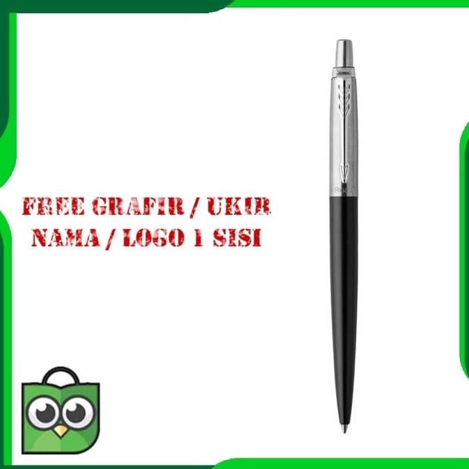 

Ready stock] Pulpen Parker Jotter Street Black BP FREE Grafir