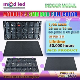 MODUL P4 FULL COLOR RGB SMD INDOOR | Shopee Indonesia