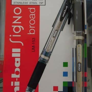 

Kusus Hari Ini Bolpoint Uniball Signo ( 1 Lusin ) Gilaa!!!