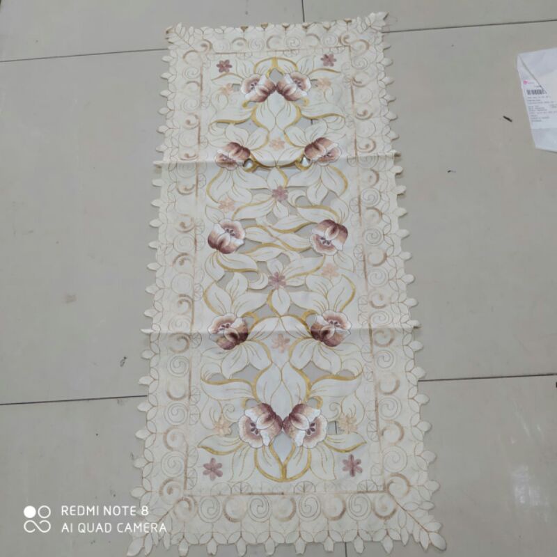 taplak meja tamu bordir