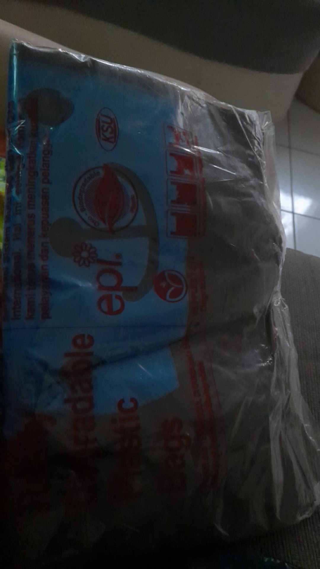 Kantong Plastik Teddy Bear Softhandle Ukuran 30 [ 1pack]