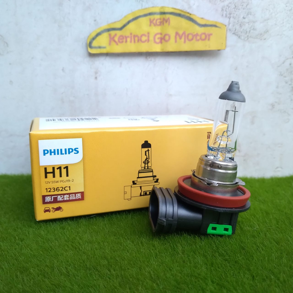 BOHLAM HALOGEN PHILIPS H11 12V 55W 12362 HEAD LAMP FOG LAMP