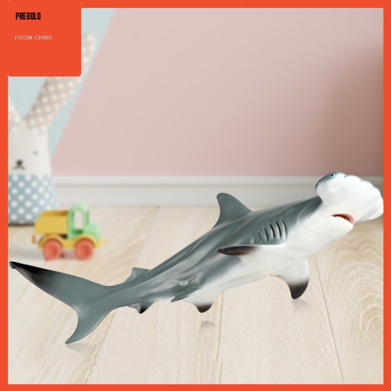 [In Stock] Shark Action Figures Miniature Model Sea Life Educational Toy Gifts for Boys