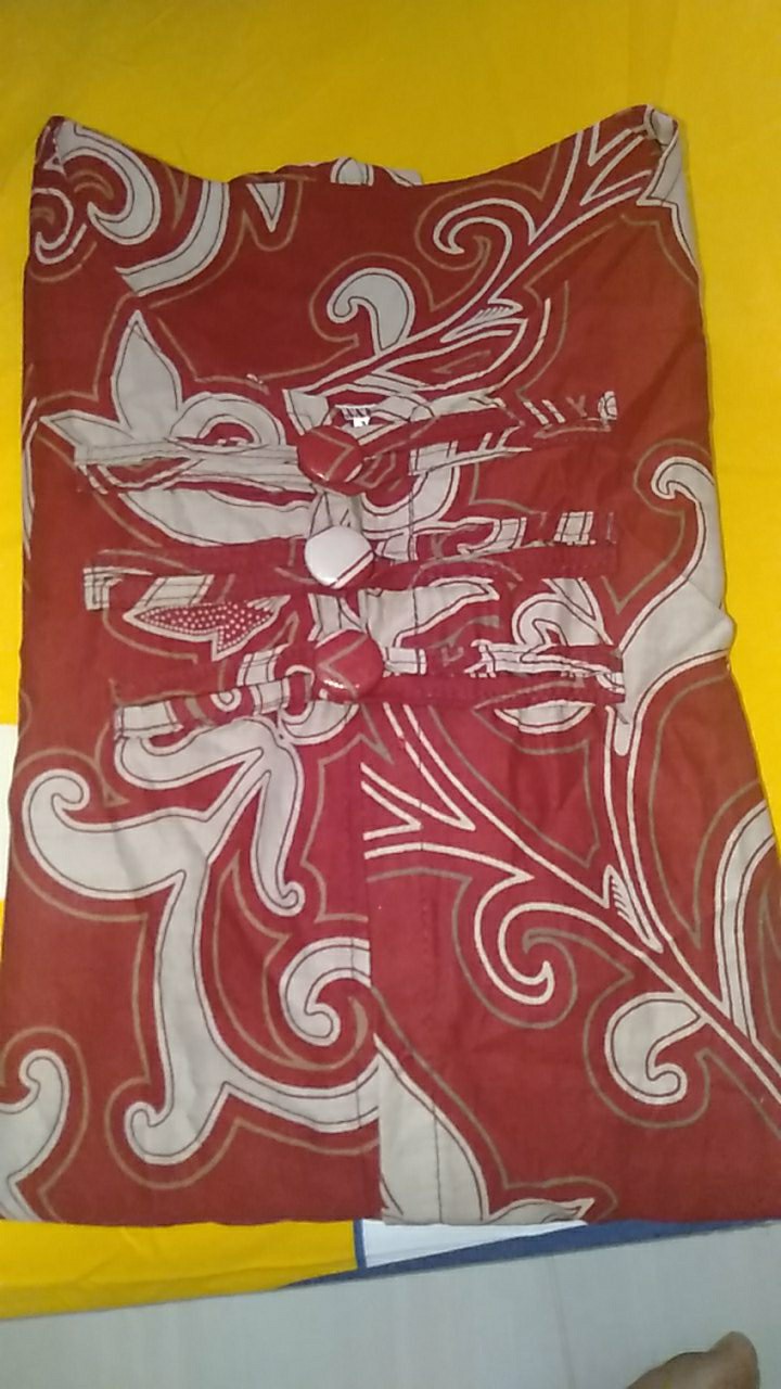 Atasan Batik Dolby Dolbi Dobby Doby Tenun Sutra Tulis Halus Katun Atbm Baron ,sarombit Atasan