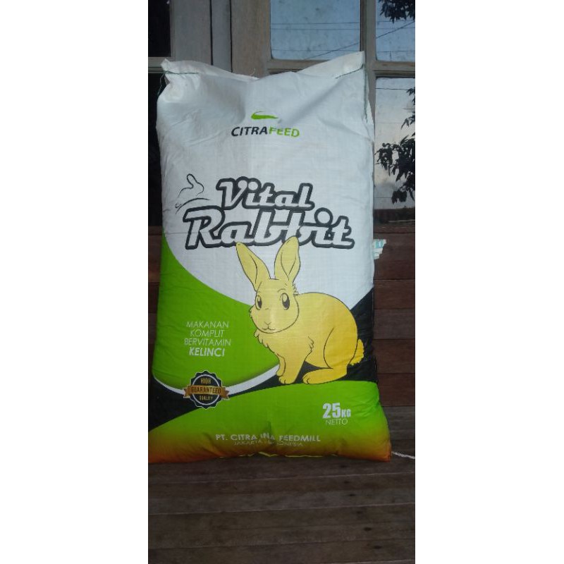 Vital Rabbit Pakan Kelinci 25 kg